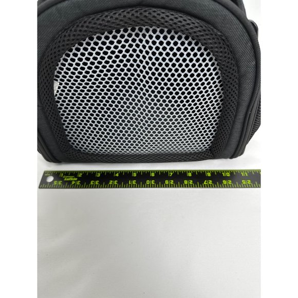 Pet Carrier Foldable Travel Zipper Bag Black NWT - Picture 8 of 10